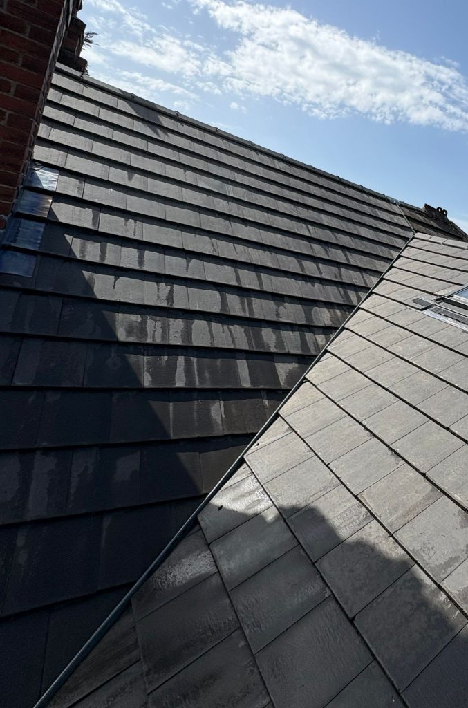 Edwardian terrace roofing and valley repairs — After